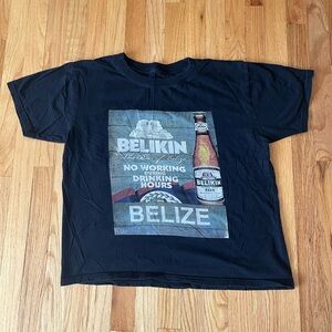 Black Beer Party Graphic T-Shirt